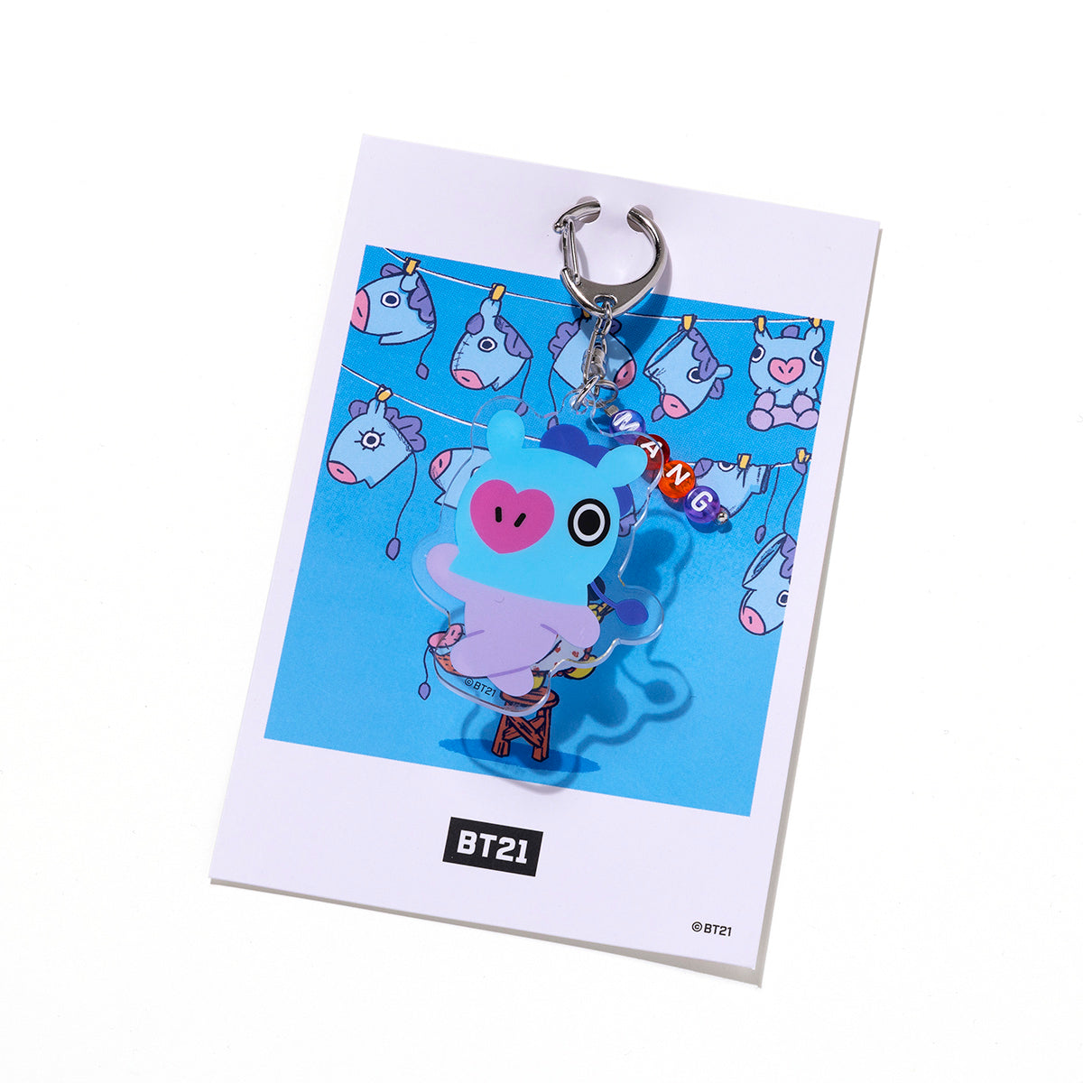MUSEUM ポストカードキーチェーン MANG