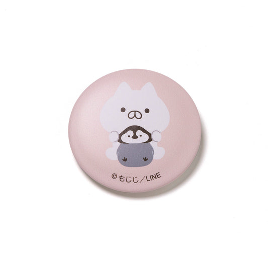 ぷくぷく缶バッジ(むぎゅ) ねこぺん日和