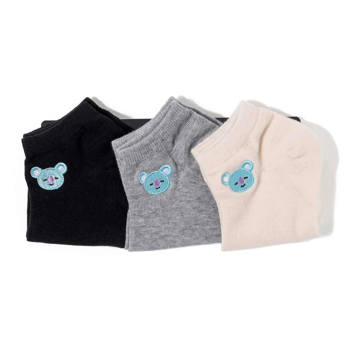 スニーカーソックス 3足セット(3カラー) KOYA