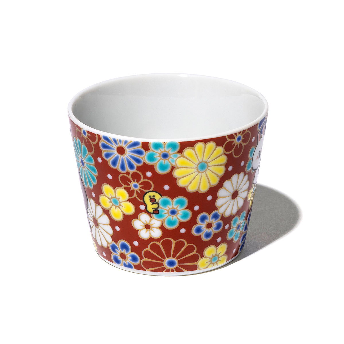 九谷焼 蕎麦猪口(梅菊) LINE FRIENDS