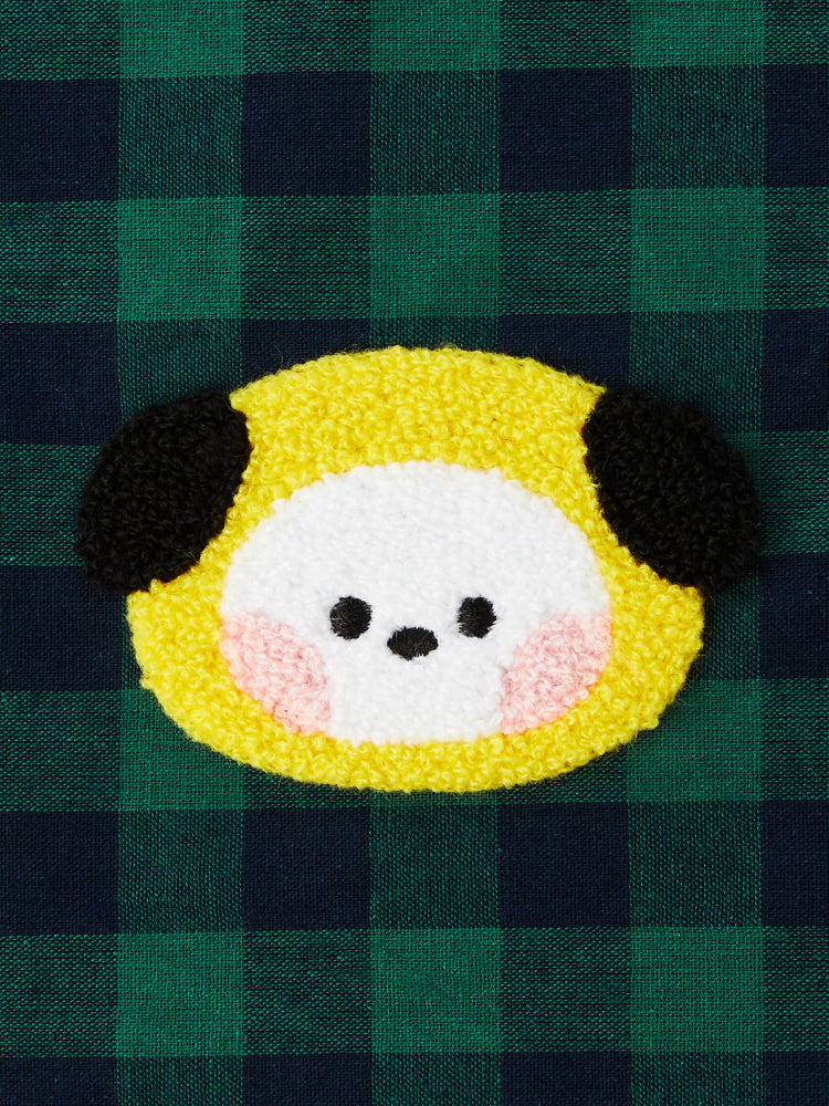 minini ベーシック チェック巾着 CHIMMY