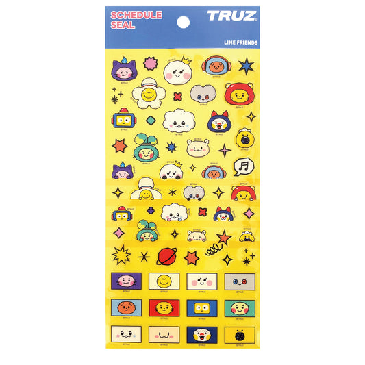 スケジュールシール ① TRUZ