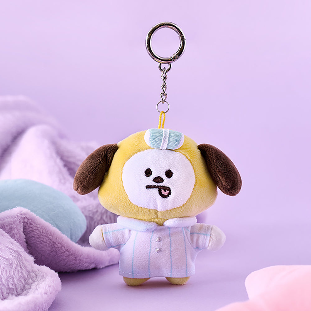 パジャマぬいぐるみキーリング(SWEET DREAMS) CHIMMY – LINE FRIENDS 