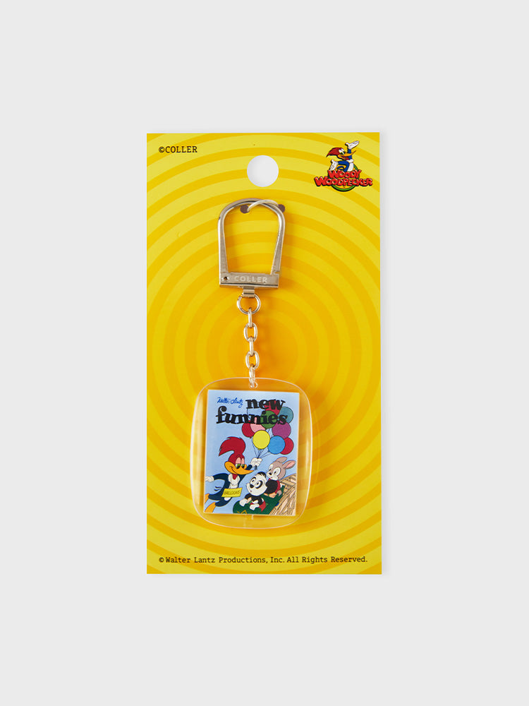 COLLER x UNIVERSAL アクリルフォトキーリング ウッディー・ウッドペッカー VER.2