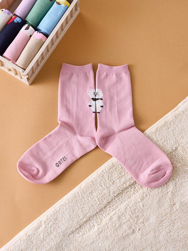 ベーシック デイリージャカードソックス RJ