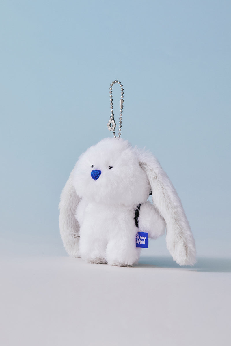 NJ X COLLER バニーぬいぐるみキーリング(WHITE)