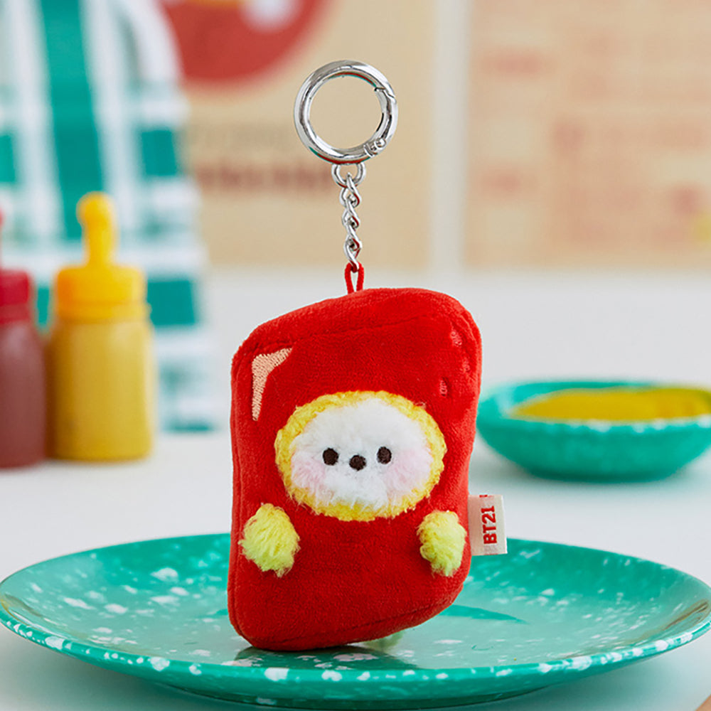 BT21 minini ぬいぐるみキーリング(韓国屋台グルメ) CHIMMY
