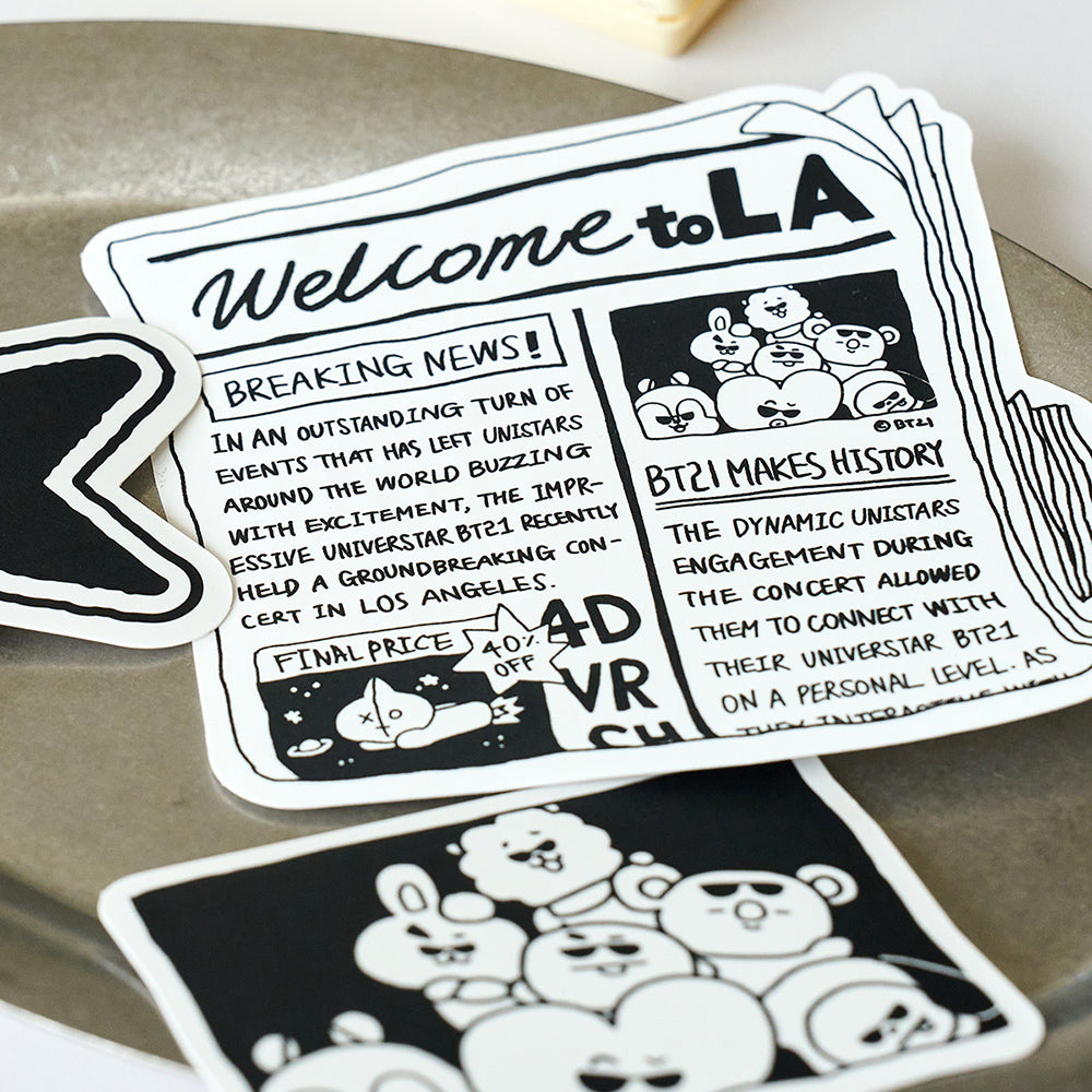 LA ステッカー(CITY-EDITION) BT21