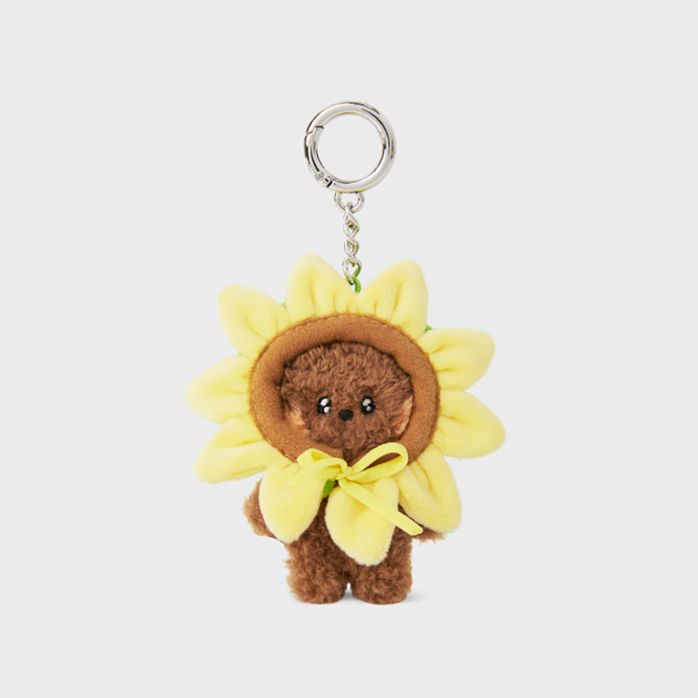 mini minini フラワーキーリング ブニ二