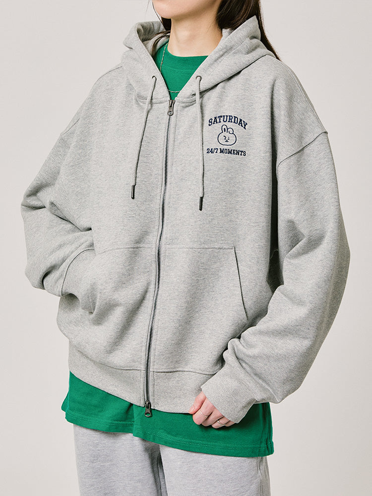 ベーシック ジップパーカー COOKY