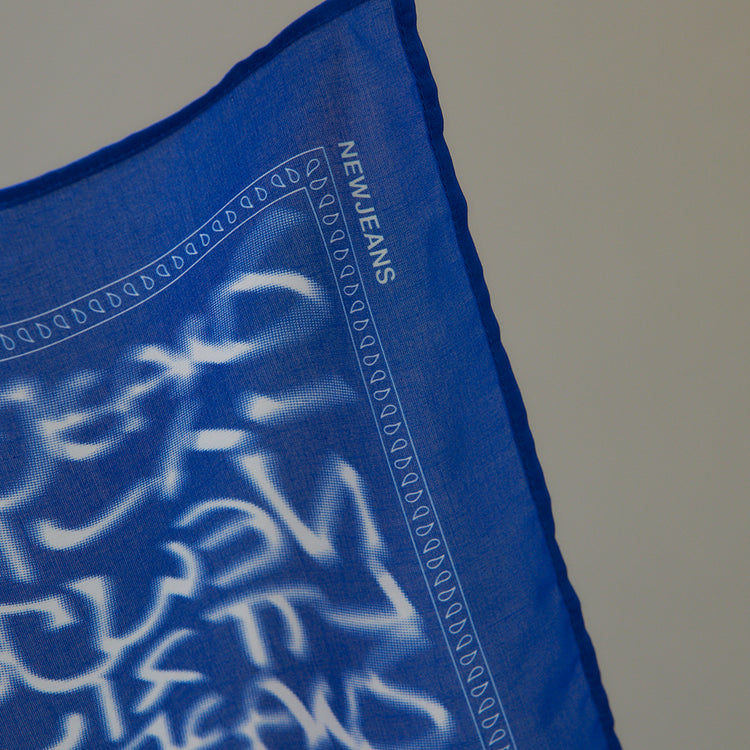 NewJeans x Hiroshi Fujiwara COLLER バンダナ