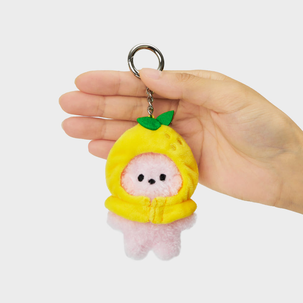 BT21 mini mininiフルーツぬいぐるみキーリング COOKY