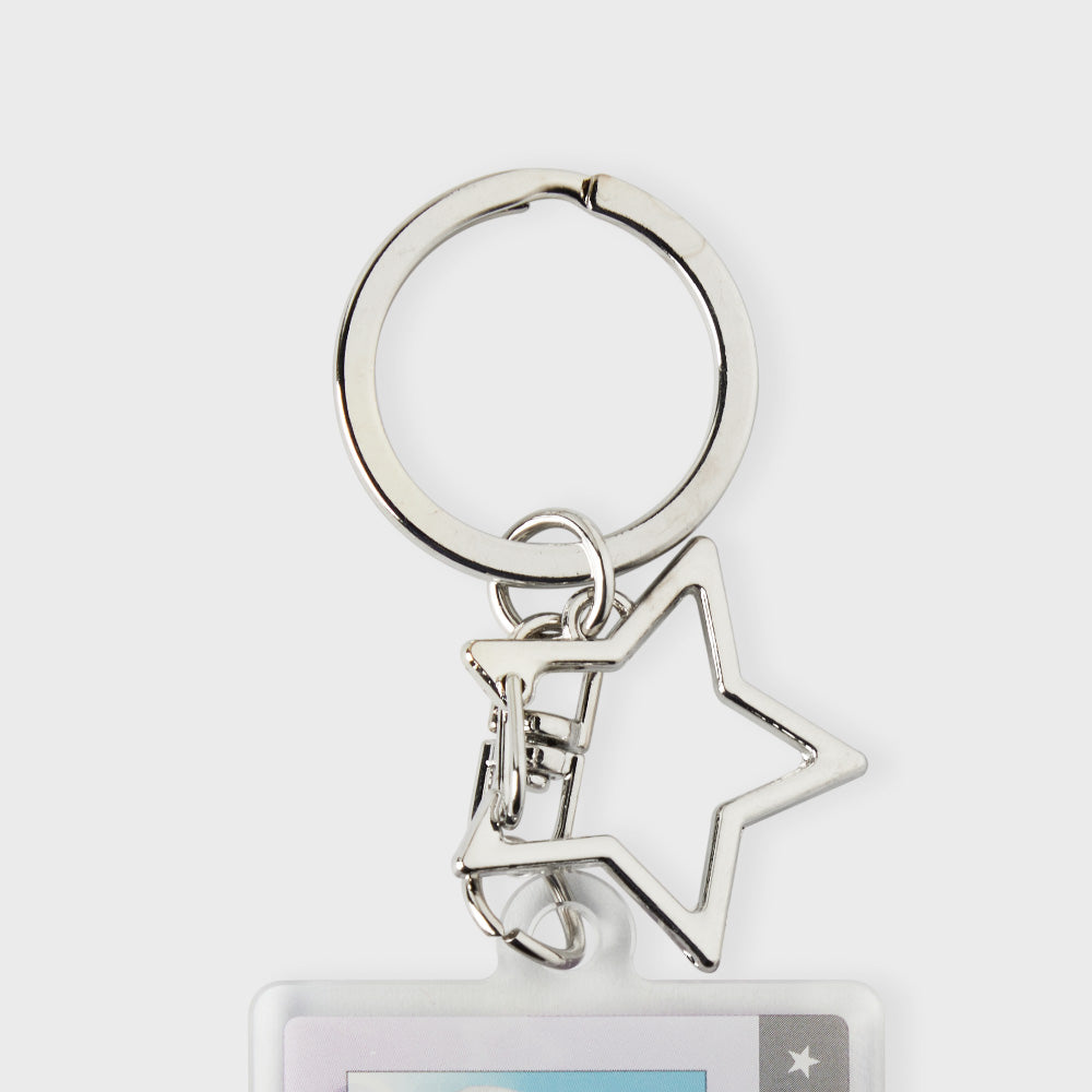 IDカード風アクリルキーリング(Shining) MANG