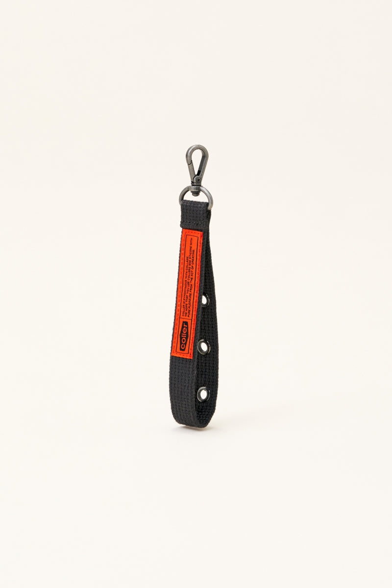 COLLER キャンバス 4穴ストラップキーリング マッドグレー