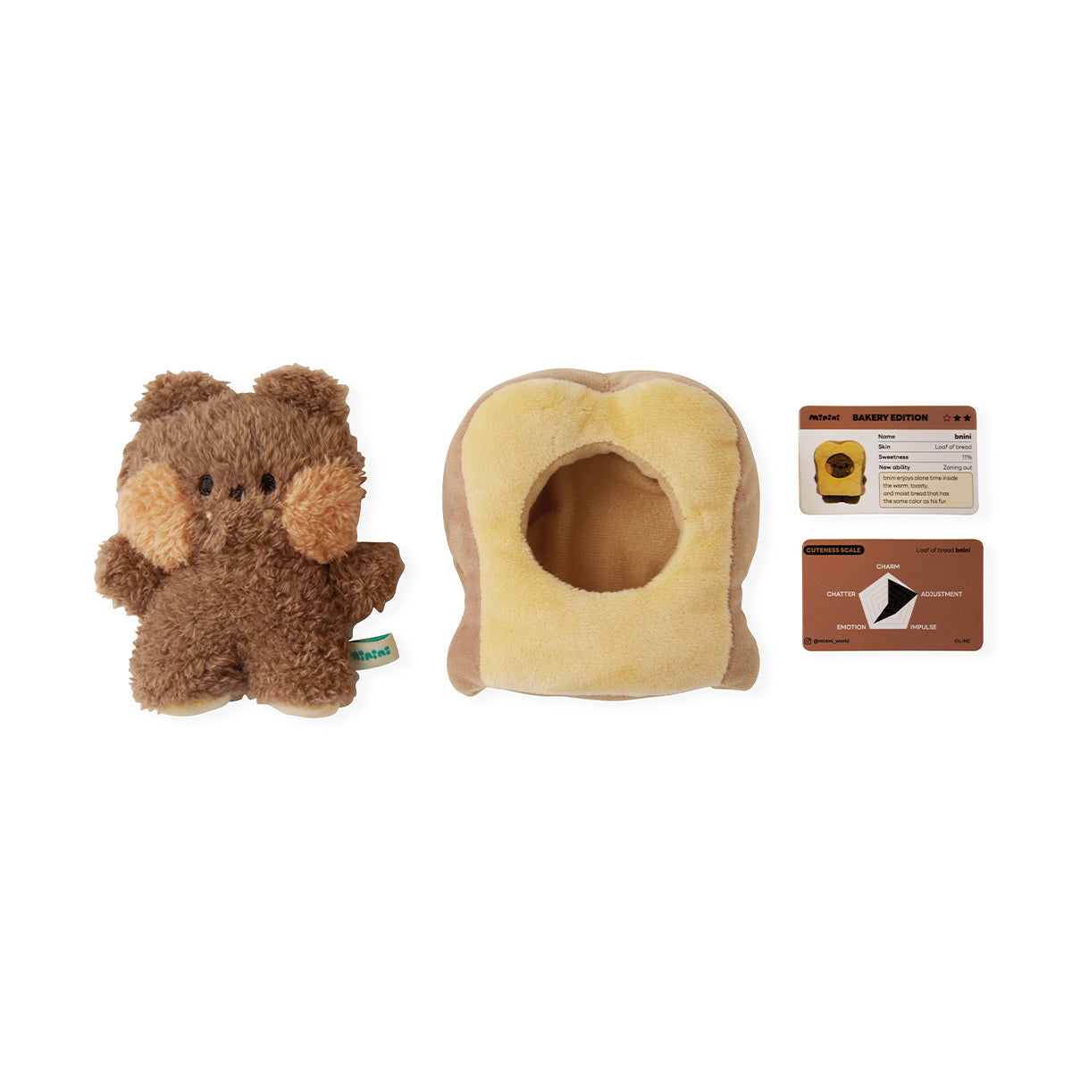 minini ミニぬいぐるみ(ベーカリー) ブニニ