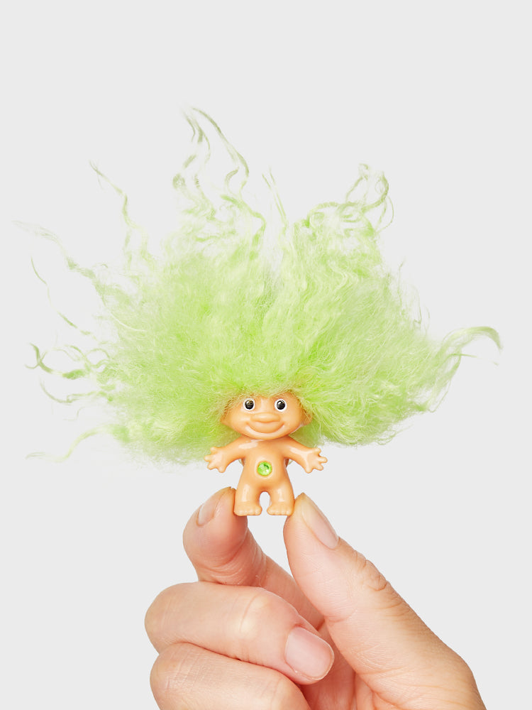 COLLER x UNIVERSAL PVCフィギュアスティコン グッドラック・トロールズ(GREEN) VER.1