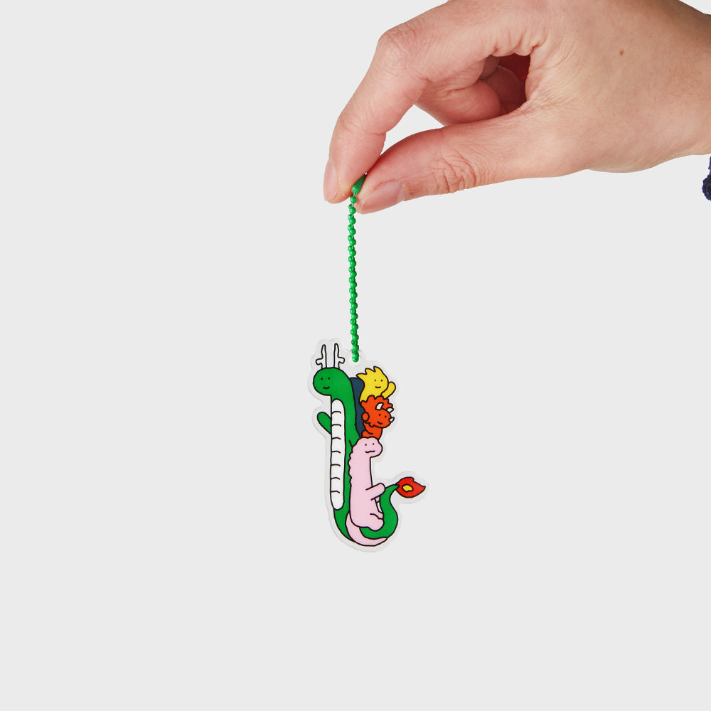 ベーシック ドラゴン アクリルランダムキーリング JOGUMAN