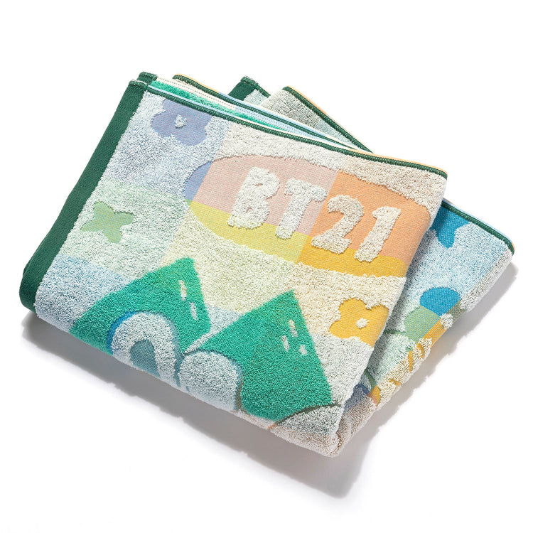 バスタオル(グリーンプラネット) BT21