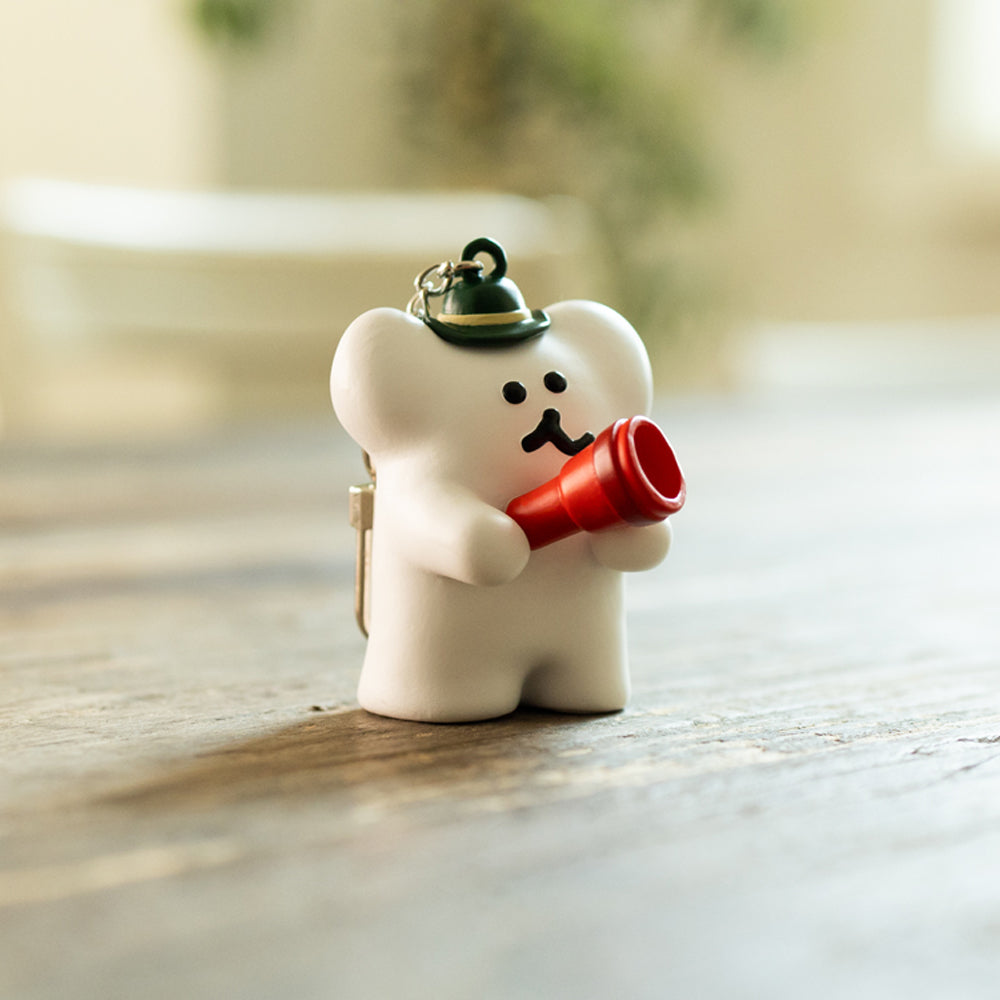 DINOTAENG フラッシュキーリング(in the Woods) ボボ