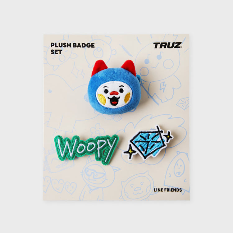 ぬいぐるみバッジセット(TREASURE COLLECTION) WOOPY