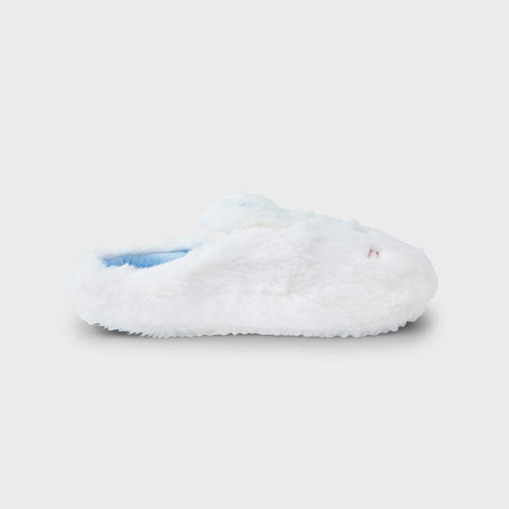 bunini ぬいぐるみスリッパ (WHITE)