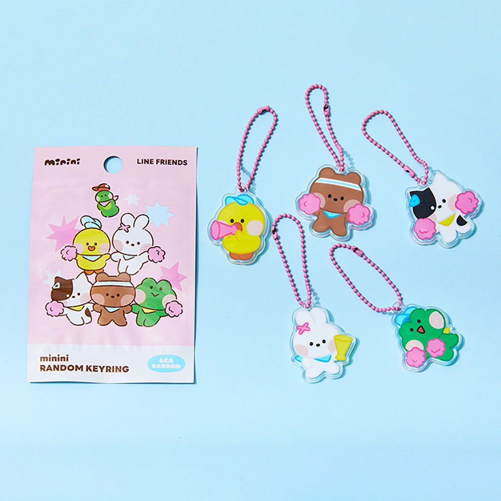 minini アクリルランダムキーリング(FIELD DAY) LINE FRIENDS
