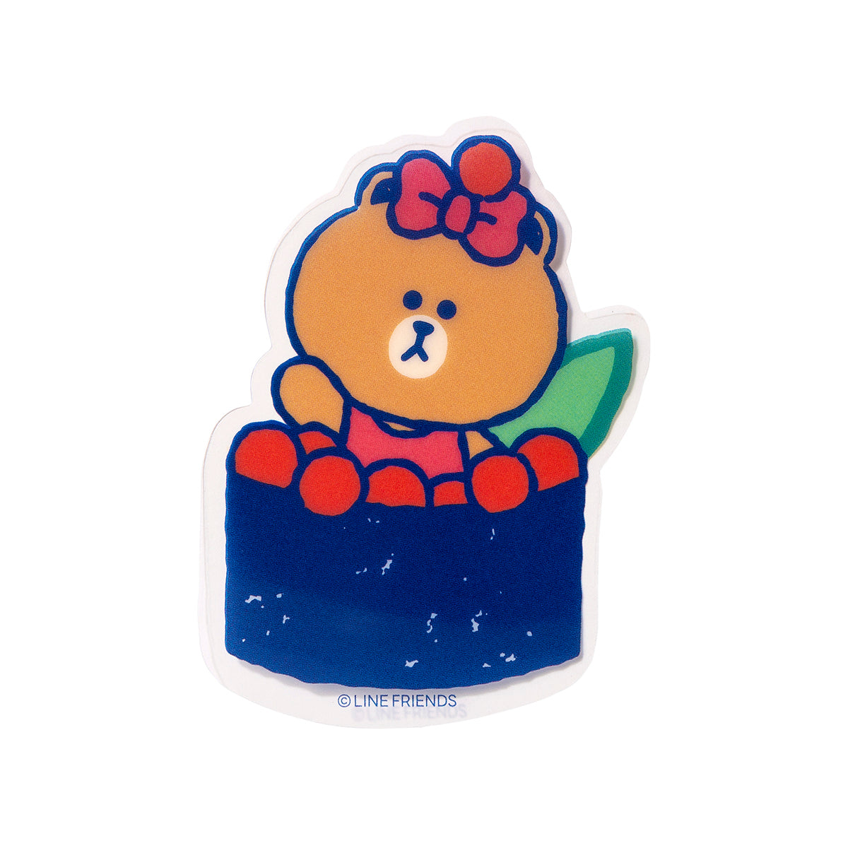 TOKYOステッカー(イクラ) チョコ