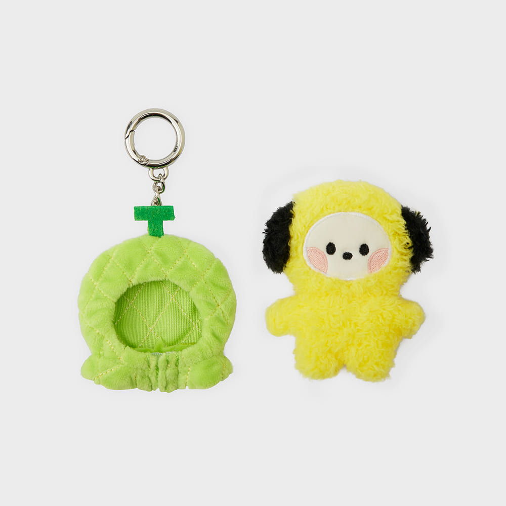 BT21 mini mininiフルーツぬいぐるみキーリング CHIMMY