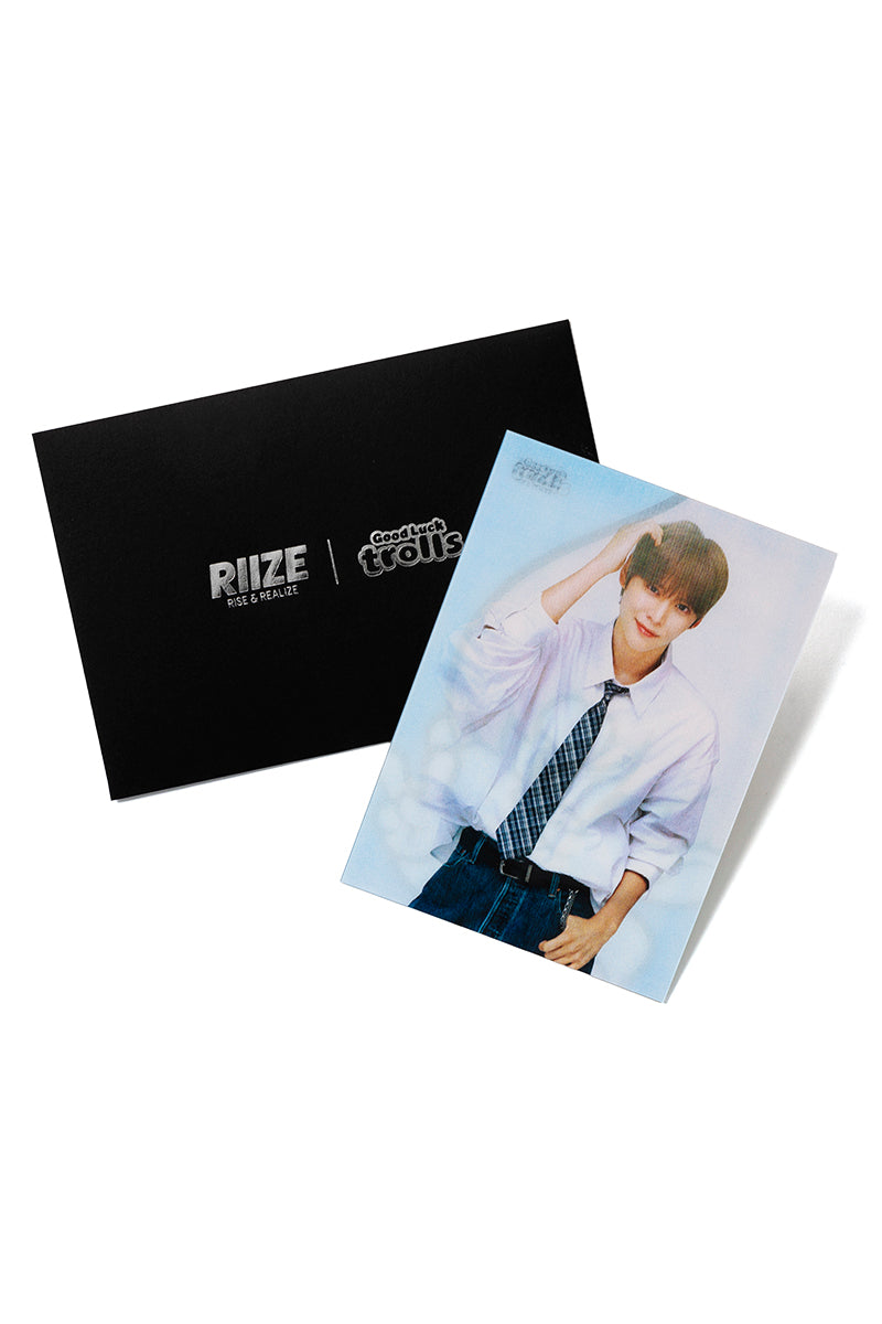 [RIIZE X Good Luck Trolls] 3D LENTICURAL CARD (EUNSEOK)