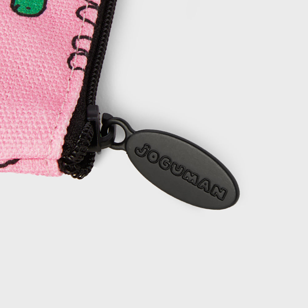 ファブリックポーチ Mサイズ(PINK) JOGUMAN