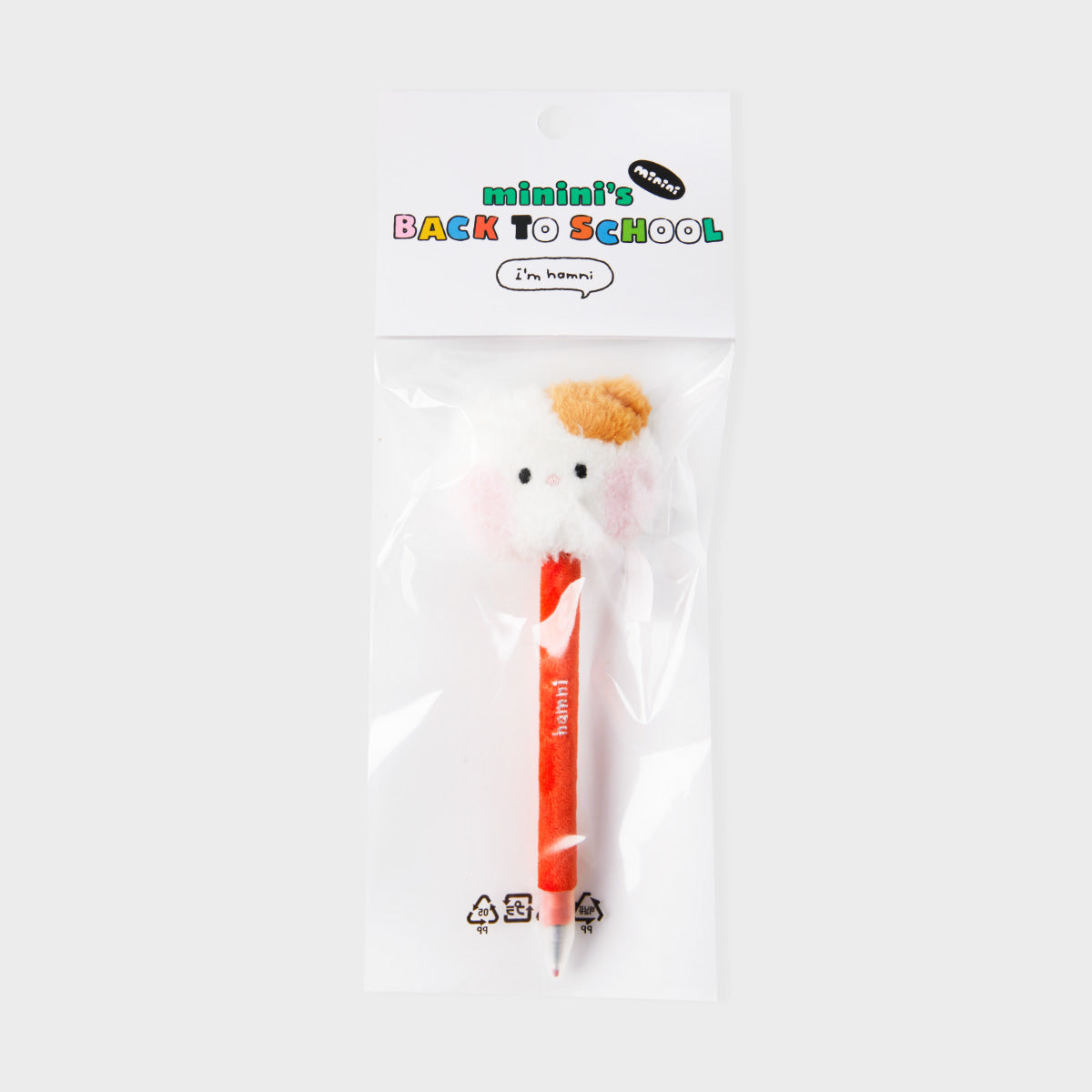 minini ぬいぐるみペン ハムニ