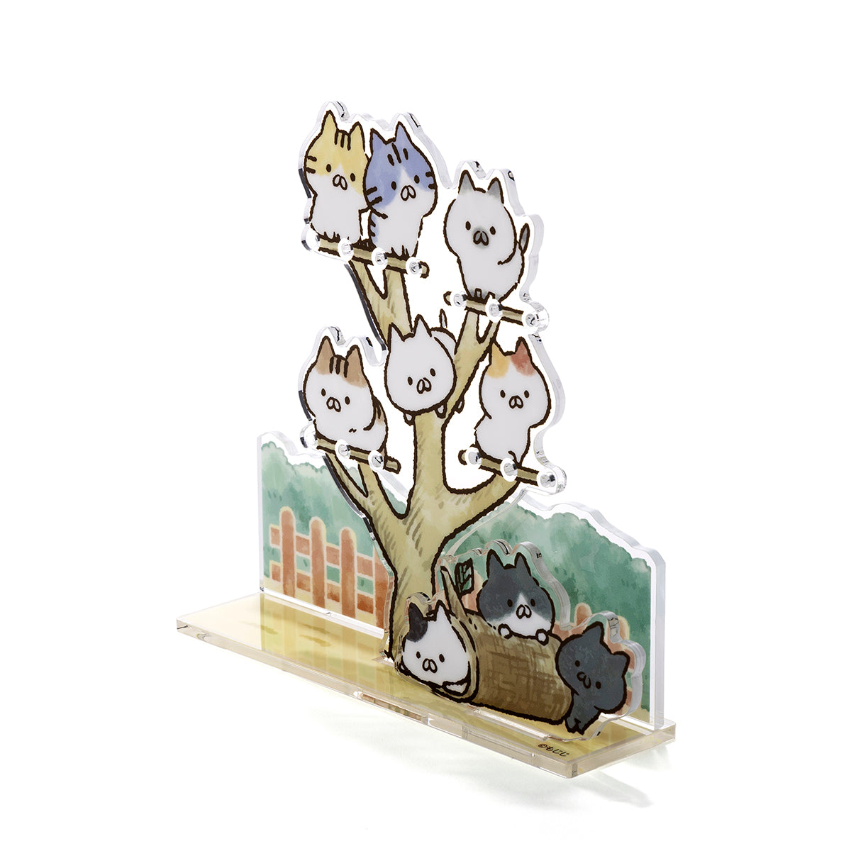 アクセサリースタンド(ねこのしゅうかいじょ) ねこぺん日和