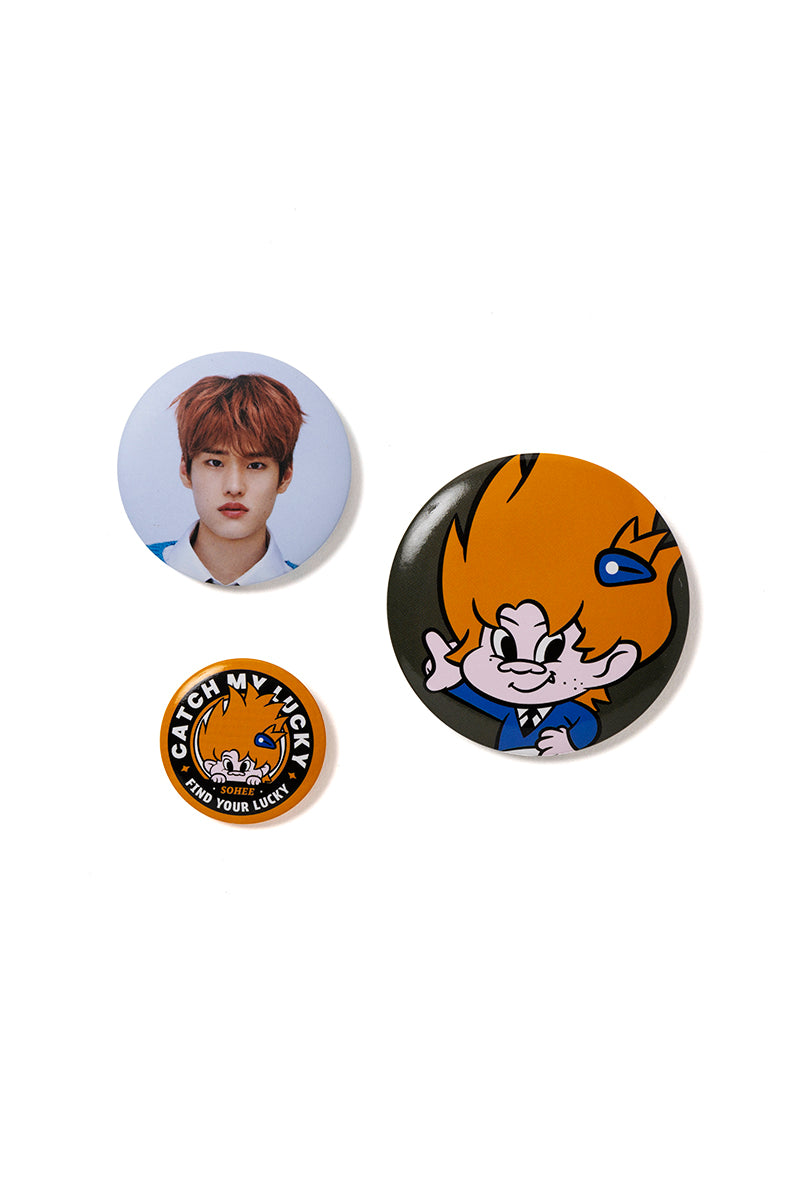 [RIIZE X Good Luck Trolls] CAN BADGE SET (SOHEE)