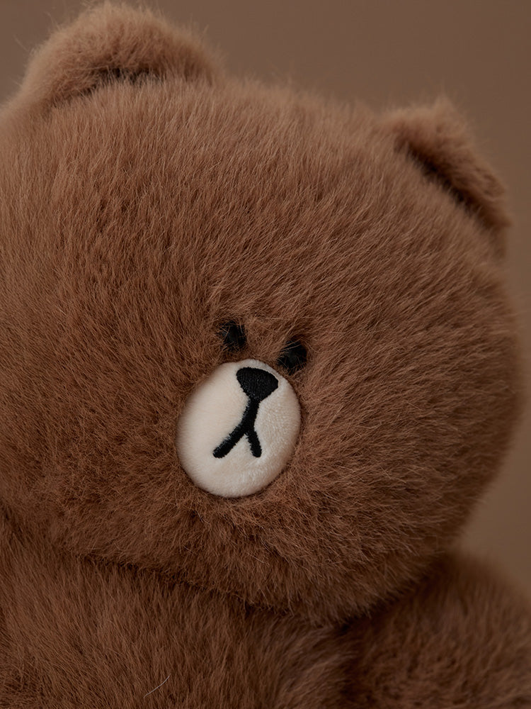 ミディアムぬいぐるみ(HUG BROWN) ブラウン