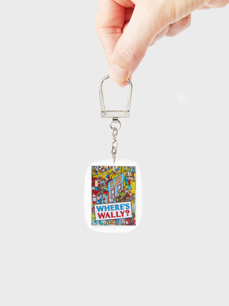 COLLER x UNIVERSAL アクリルフォトキーリング ウォーリーをさがせ！