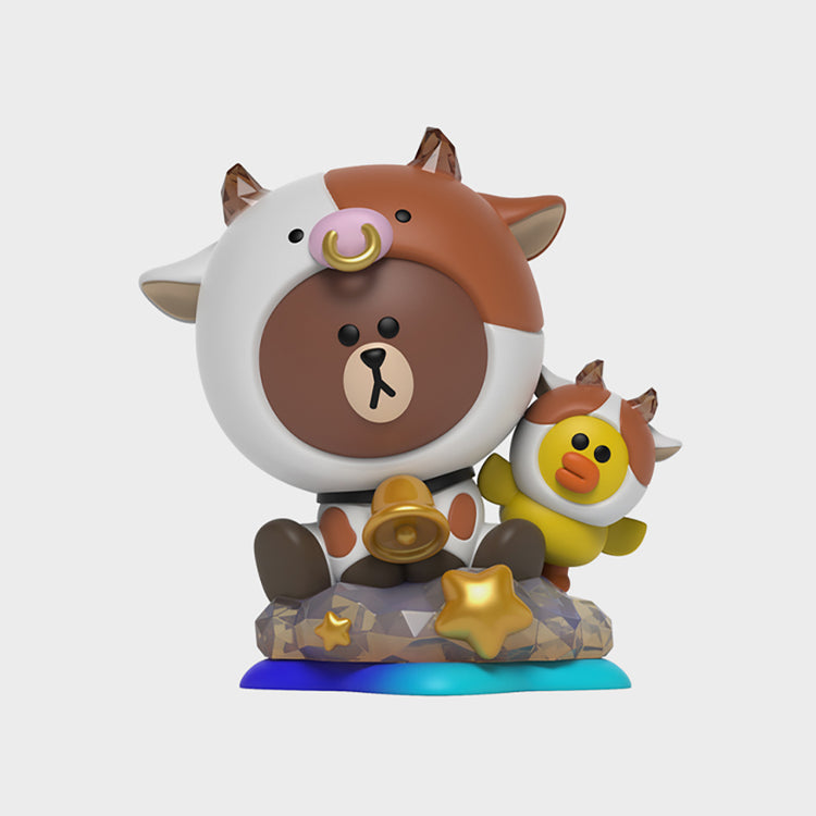 LINE FRIENDS × Mighty Jaxx 星座ランダムフィギュア