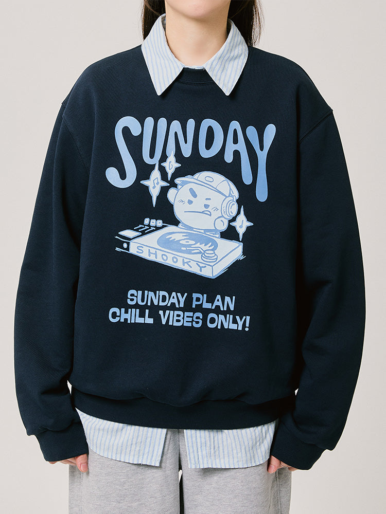 ベーシック スウェットシャツ SHOOKY