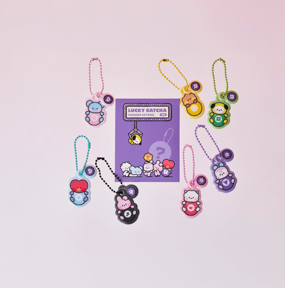 minini ランダムキーリング(LUCKY GATCHA) BT21