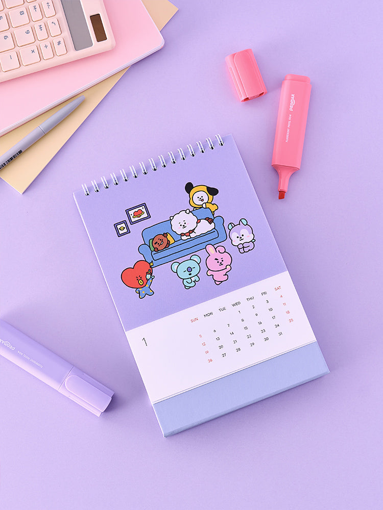 2025カレンダー BT21