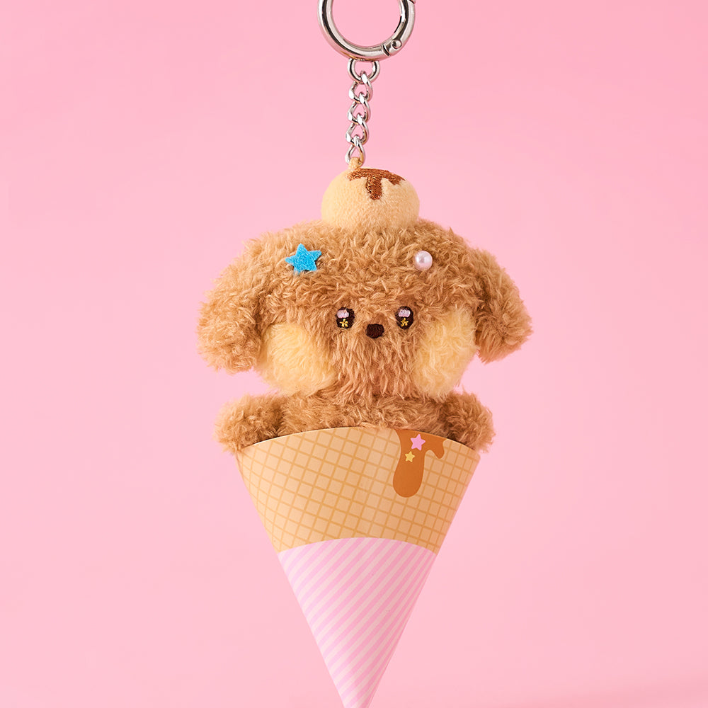 mini minini キーリング(ICE CREAM) チョコニ