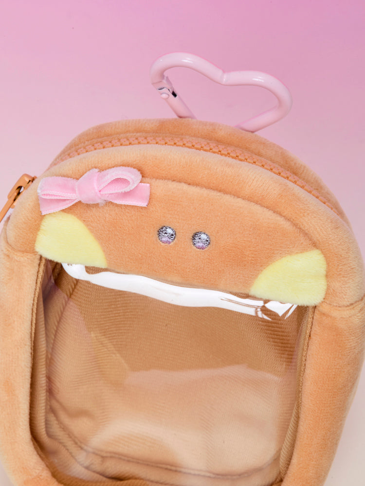 BT21 minini クリアバッグチャームポーチ(RIBBONED YOU) SHOOKY