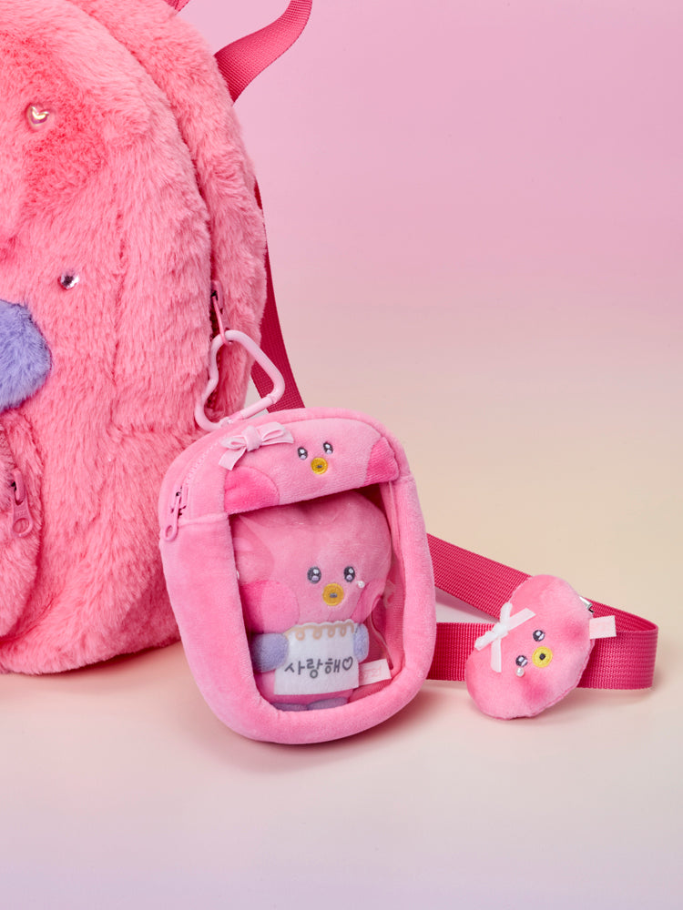 BT21 minini クリアバッグチャームポーチ(RIBBONED YOU) TATA – LINE