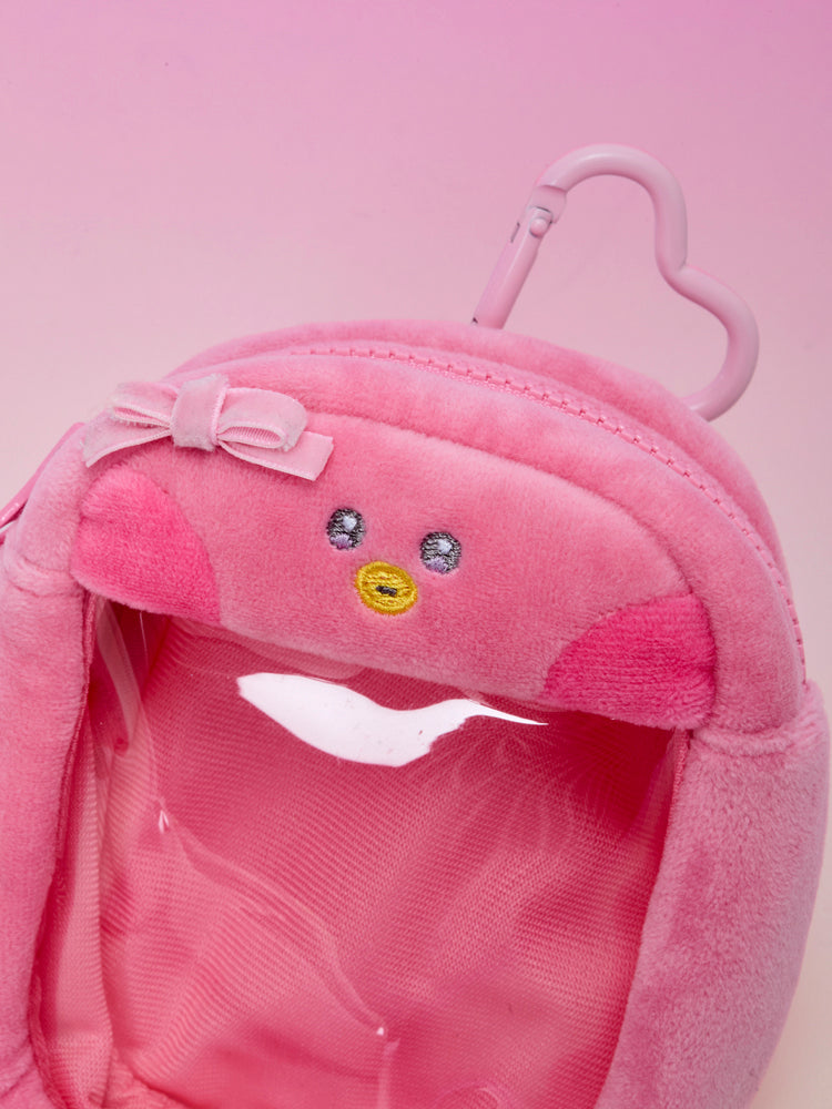 BT21 minini クリアバッグチャームポーチ(RIBBONED YOU) TATA