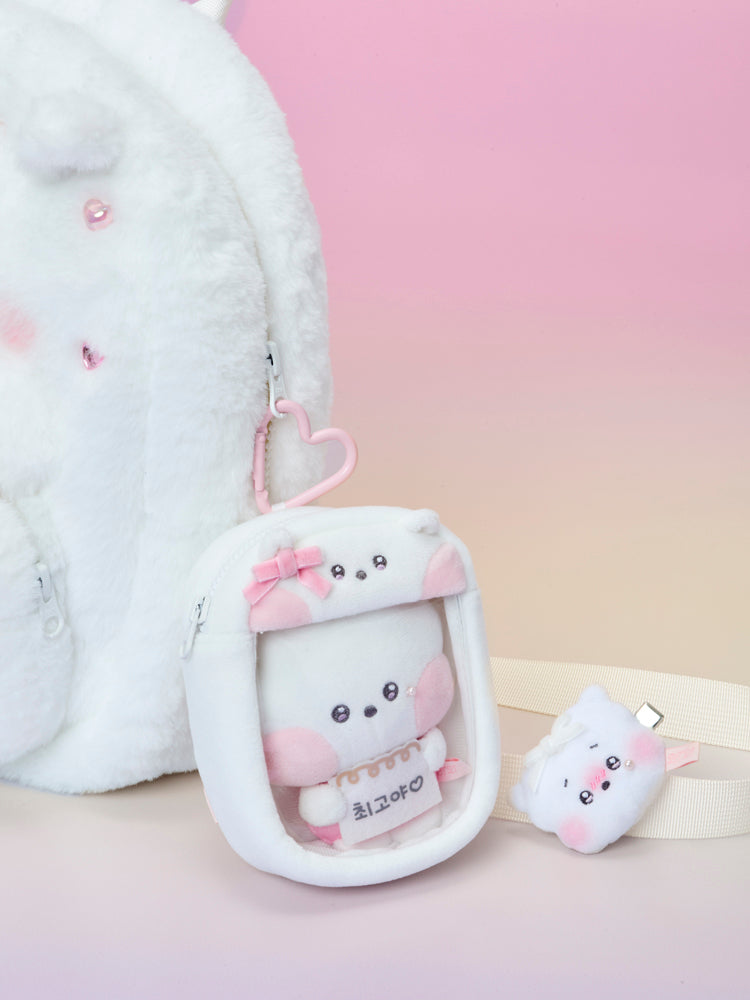 BT21 minini クリアバッグチャームポーチ(RIBBONED YOU) RJ – LINE