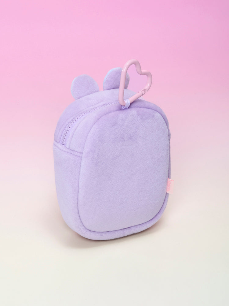 BT21 minini クリアバッグチャームポーチ(RIBBONED YOU) MANG