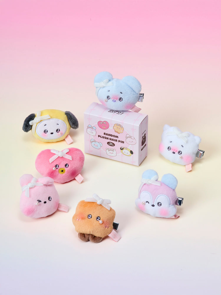 BT21 minini ランダムヘアクリップ(RIBBONED YOU) BT21