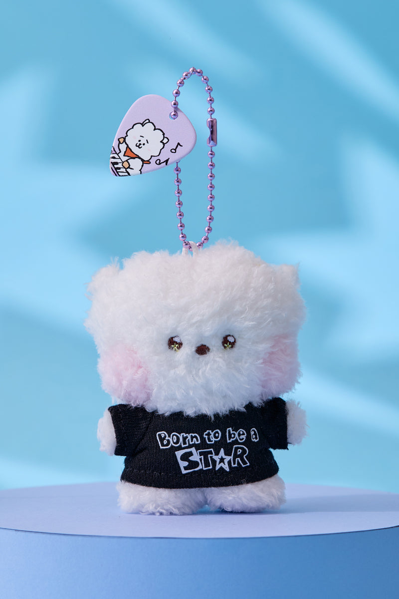 mini minini ぬいぐるみキーリング(BAND) RJ