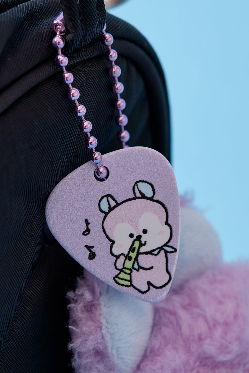 mini minini ぬいぐるみキーリング(BAND) MANG