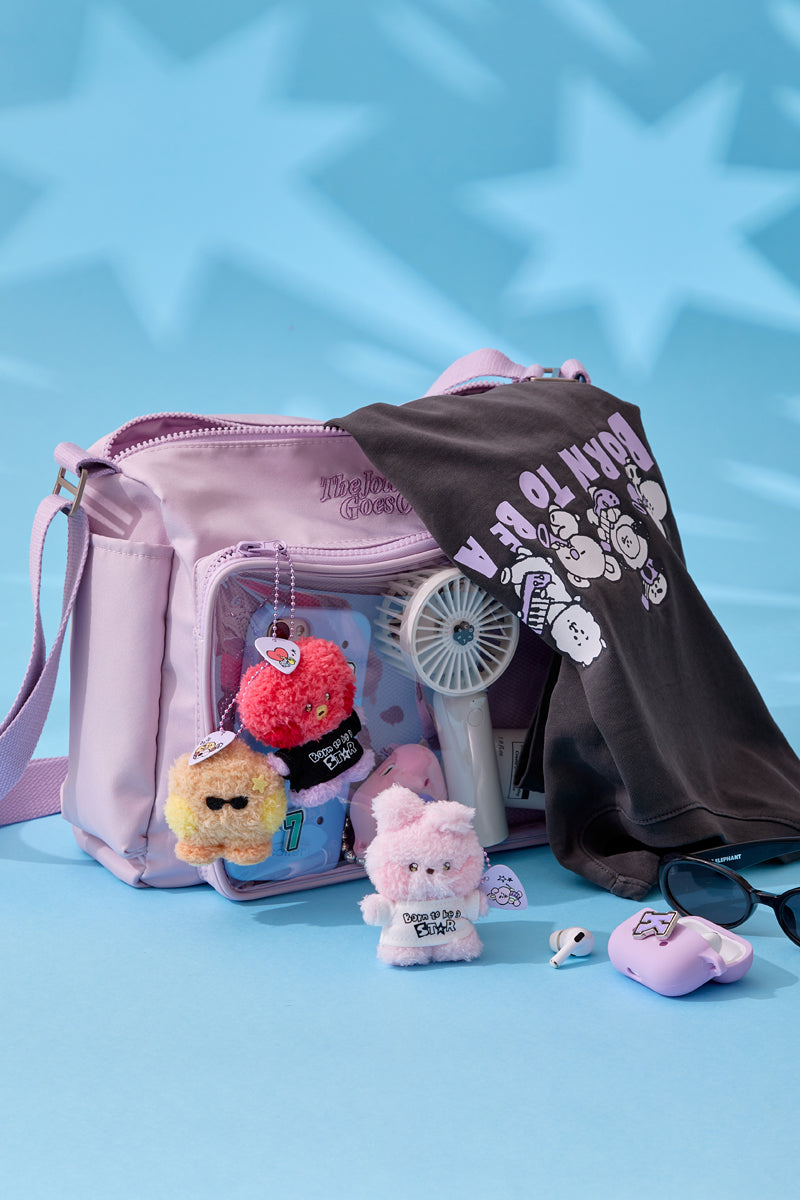 mini minini ぬいぐるみキーリング(BAND) COOKY – LINE FRIENDS