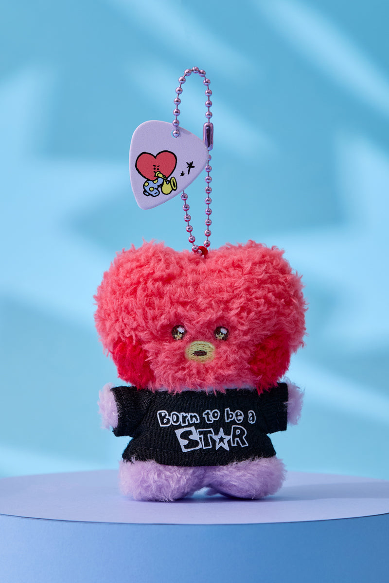 mini minini ぬいぐるみキーリング(BAND) TATA